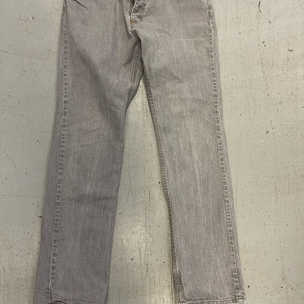 Vans Men's Light Gray Straight Jeans